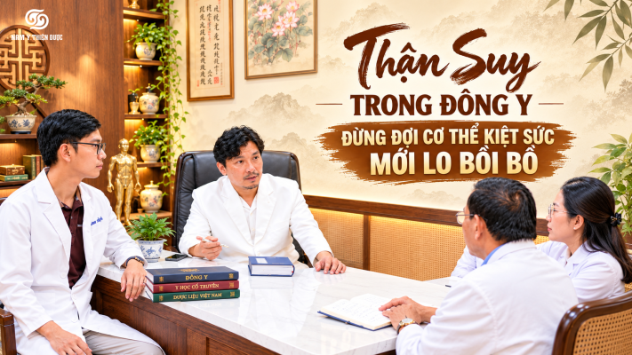 THẬN SUY TRONG ĐÔNG Y – ĐỪNG ĐỢI CƠ THỂ KIỆT SỨC MỚI LO BỒI BỔ